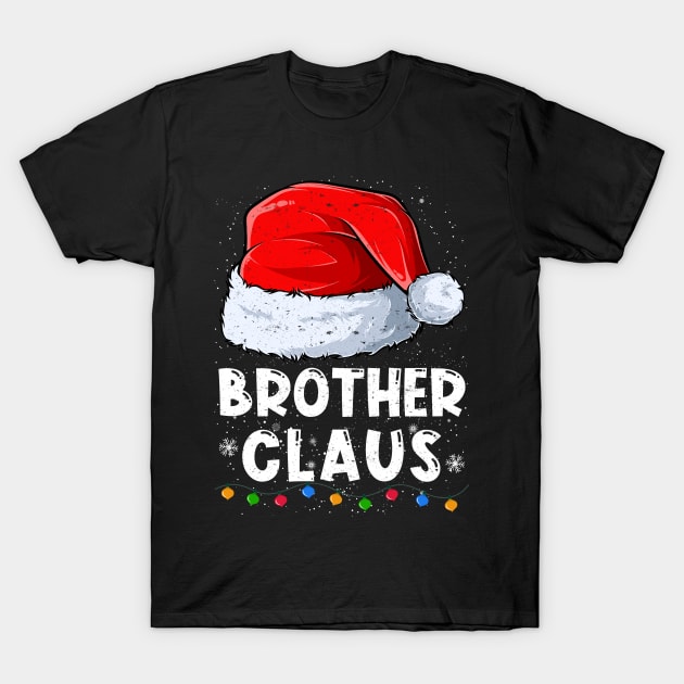 Brother Claus Christmas Santa Family Matching Pajama T-Shirt by tabaojohnny